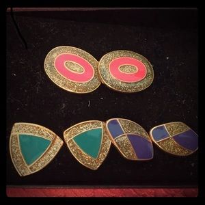 80’s Style Retro Earrings